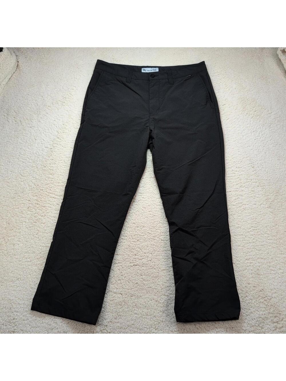 Travis Mathew Men’s Golf Pants Black Size 34 Performance Casual